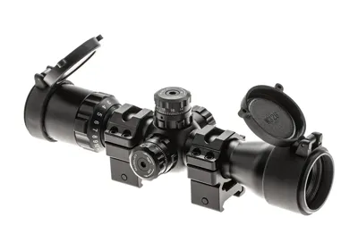 BugBuster 3-12x32 Scope Side AO Mil-Dot with QD Rings - Leapers
