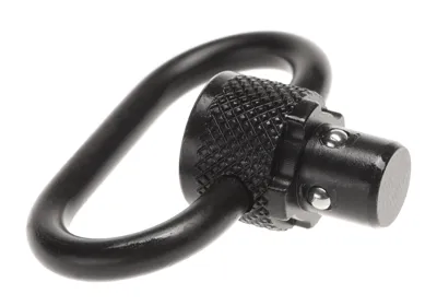 Heavy Duty Steel Push Button QD Sling Swivel 1.4 Inch - Leapers