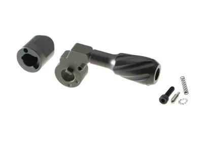 VSR-10 Twisted Solid Bolt Handle with End Cap for Right Hand - Maple Leaf