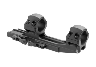 Accu-Sync QR 1 Inch Medium Profile 50 mm Offset Scope Mount - Leapers