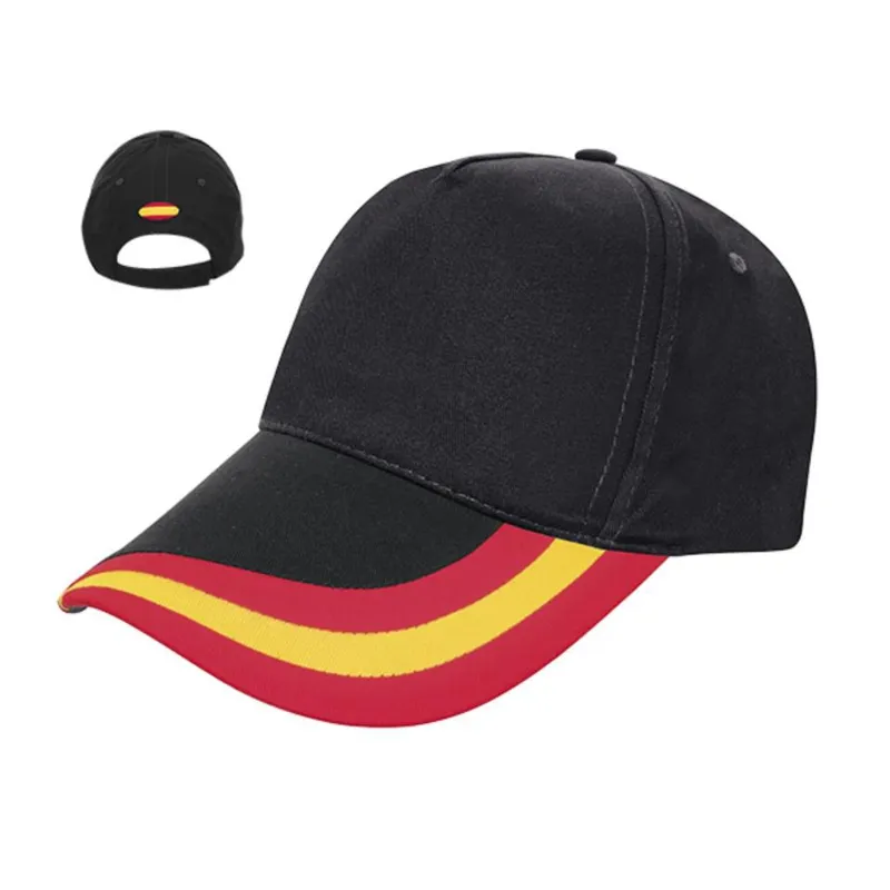 España Ajustable de Algodón · Negro