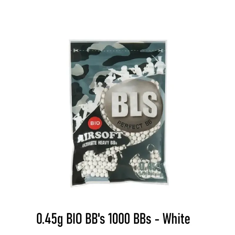 0.45g BIO BBs 1000 BBs · Blanco