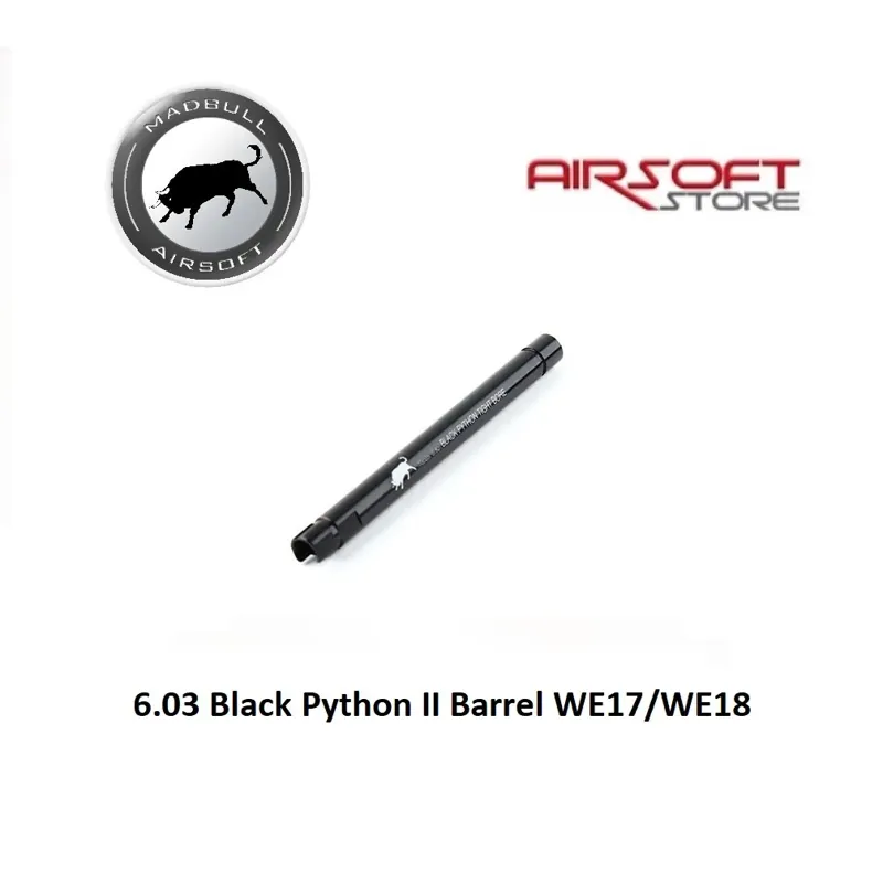 6.03 Python II Barrel WE17/WE18 · Negro