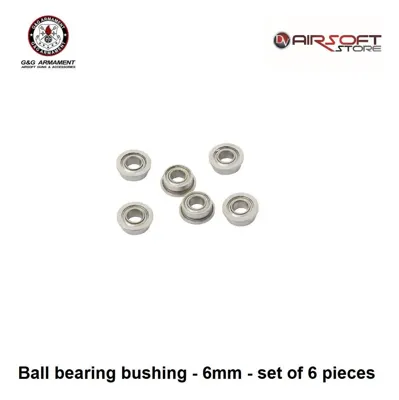 Ball Bearing Bushing - Set of 6 Pieces