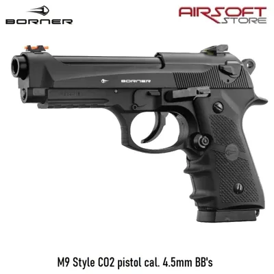 M9 Style CO2 Pistol cal. 4.5mm BBs