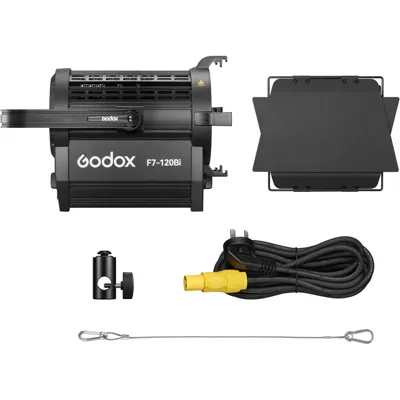 F7 120BI K2 Bi Color LED Fresnel Light (Stand Mount) - Godox