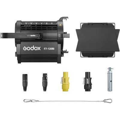 F7 120BI K1 Bi Color LED Fresnel Light (Hang Mount) - Godox