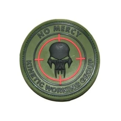 Patch con Velcro - No Mercy - Kinetic Working Group - Forest