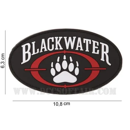 Patch PVC 3D Blackwater con Velcro 101