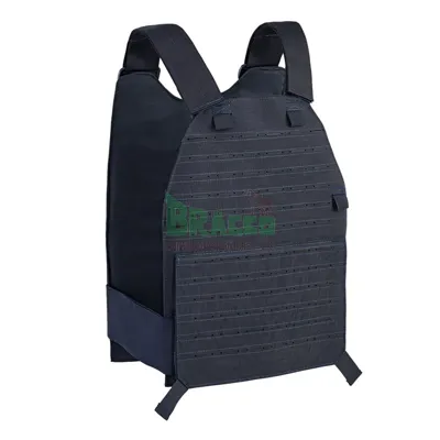 Giubbotto Antiproiettile Tango Plate Carrier con Piastre Balistiche Level IIIA KR1 Blu - (D5-BAV24 NB) - Defcon 5