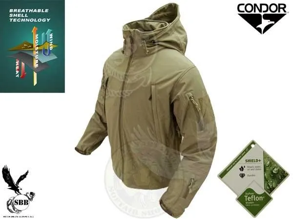 Soft Shell Jaket · Coyote tan