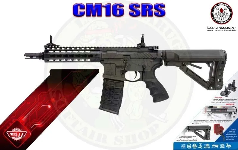 CM16 SRS KeyMod 7' MOSFET & Electronic Trigger