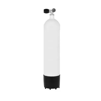 Persluchtfles Staal | TN 10 Liter | 300 Bar - Merkloos