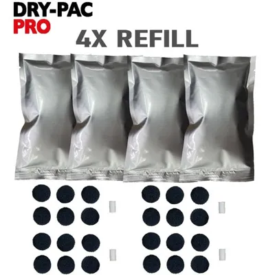Dry-Pac Pro Refill Pack Kit | 4 Pack - Hill