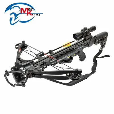 Frost Wolf Compound Kruisboog 175 LBS Zwart - Man Kung