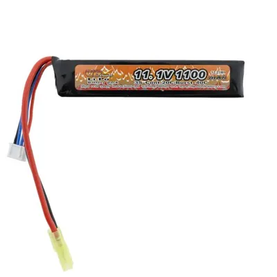 11.1V LIPO Batterij | 1100 mAh 20C | Tube Type | Tamiya - VB Power