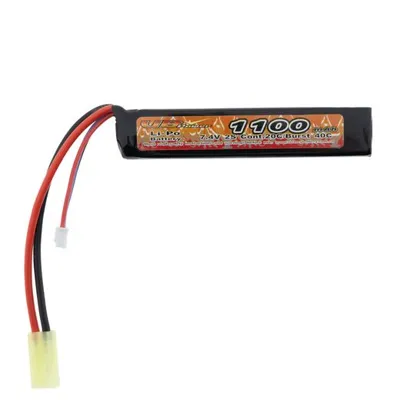 LIPO 7.4V 1100mAh 20C | Tamiya | Stock Tube - VB Power