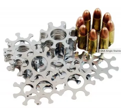 Moon-Clip | Voor Speedloader Revolver | 8 Schots | 9mm | 10 Stuks - DAA