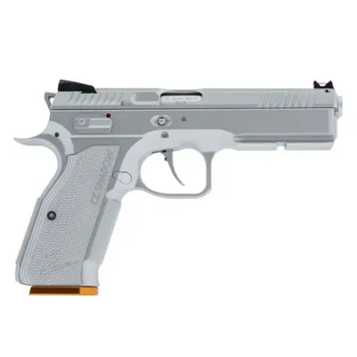 Custom CZ Shadow 2 Build | Pistool | CO2/ | Zilver/Oranje - CLPD