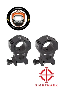 RINGS SM34008 30mm / 1 Inch Extra High Height - Sightmark