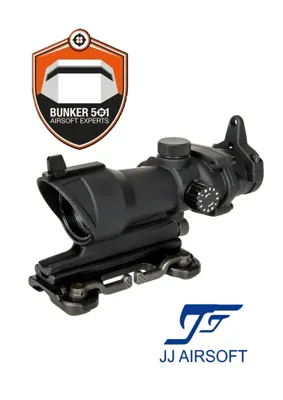 JJ Airosft ACOG Style 4x32 Scope with Lighting and QD Mount - JJ Airsoft