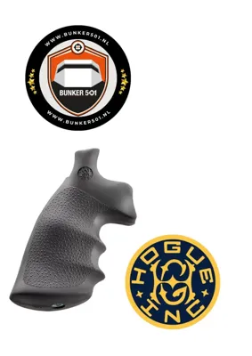 Grip 19002 S&w K Or L Frame Round Butt Rubber Conversion Monogrip - Hogue