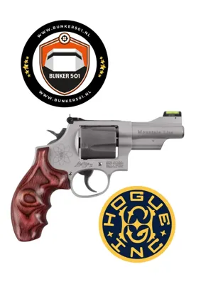 Grip 19500 S&w K Or L Rd. Rose Laminate - Hogue