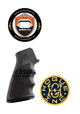 Grip 15000 AR-15/M-16 Rubber Grip with Finger Grooves - Hogue