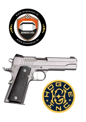 Grip 45090 Colt Govt. Improved Panels with Palm Swells - Hogue