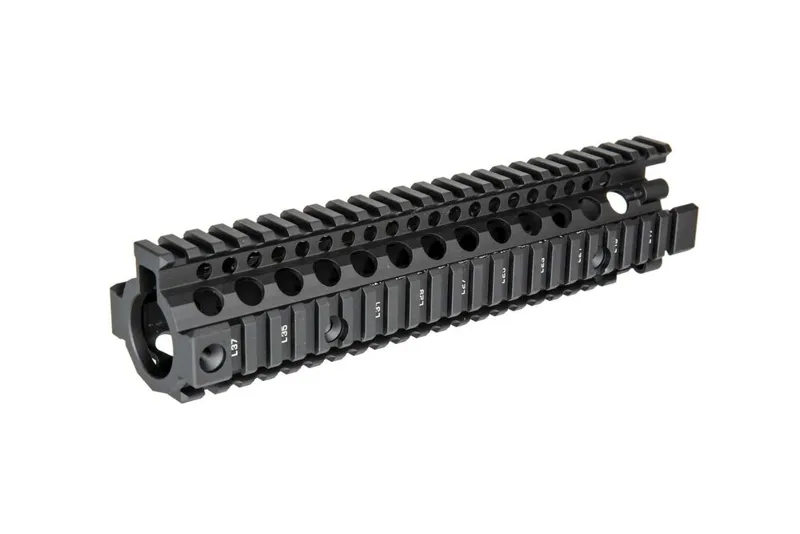 MDB Front Handguard RIS MK18 9.5 - Daniel Defense Licensed " · Negro