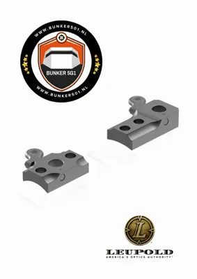 50062 QR Winchester 70 Exp PRE-64 2-PC Matte - Leupold