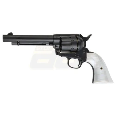 SAA.45 1ST Gen. Late Artillary 5.5 Inch Pearl Grip Gas Revolver - Marushin
