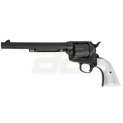 SAA.45 1ST Gen. Late Cavalry 7.5 Inch Pearl Grip Heavyweight Gas Revolver - Marushin