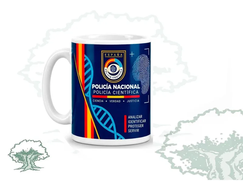 Taza Científica Policía Nacional