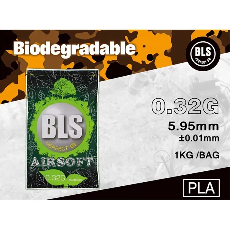 BLS (Taiwan) Bille Biodegradable 0.32g 1kg