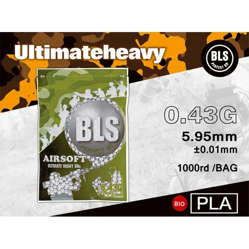 BLS (Taiwan) Bille Biodegradable 0.43g 1000 BBs