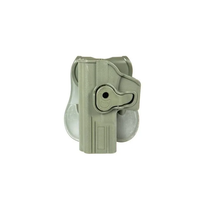 Black Eagle Glock Type Holster (Gauche) - Drab · Verde / OD
