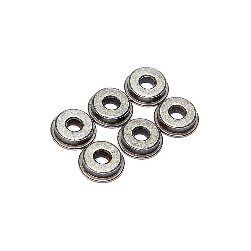 Nitro Bushing Métal, Graphite, 8mm, 6 Pcs