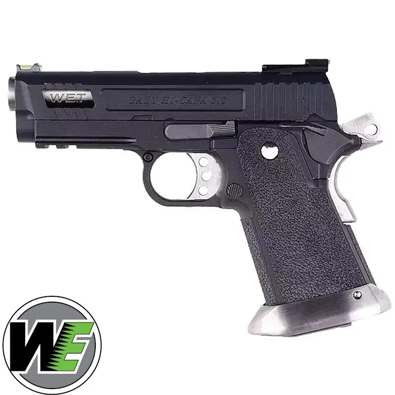 WE Airsoft Hi-Capa 3.8 Force Velociraptor · Negro