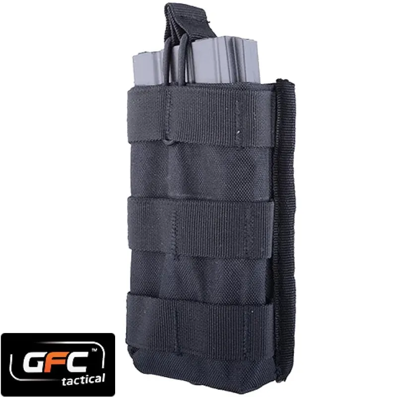 GFT Tactical Poutch M4 M16 Simple · Negro