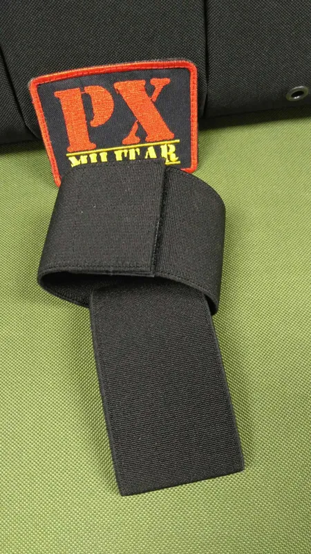Pernera de Goma Pantalón · Negro