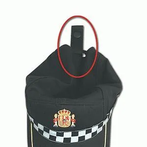 Porta Gorra Nylon con Corchete