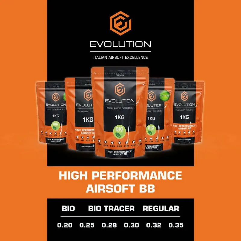 0.25g Bio BBs High Performance 1kg Beutel
