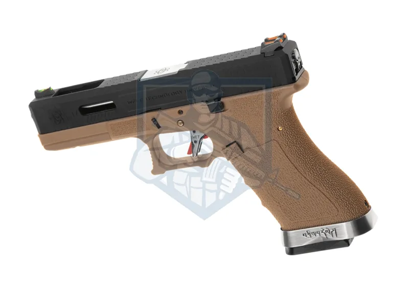 WE Airsoft G-Force 17 Barrel · Bk silver desert