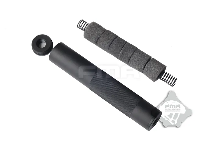 FMA Airsoft 35x198mm Noveske Force Silencer - (14mm CW/CCW)