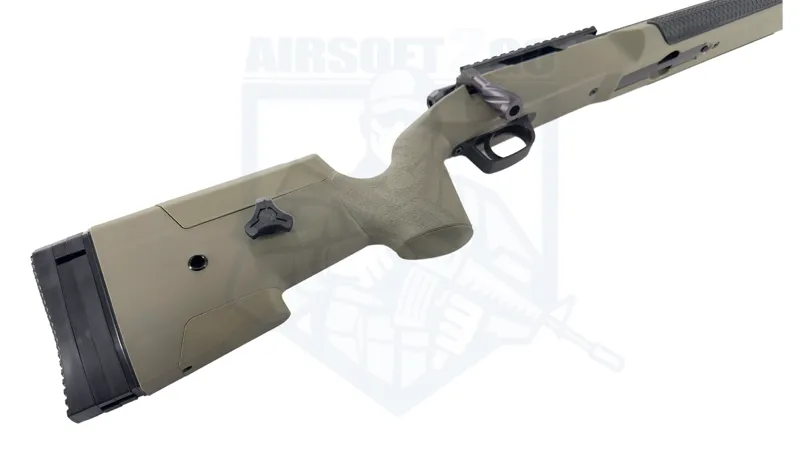 Maple Leaf MLC-338 Bolt Action Sniper Rifle Deluxe Edition · Negro