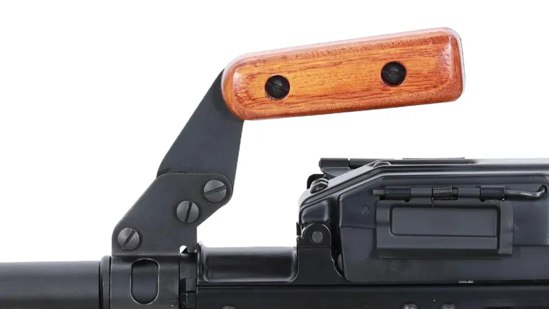 Specna Arms PKM EDGE™ LMG Echtholz <0,5 Joule · Negro