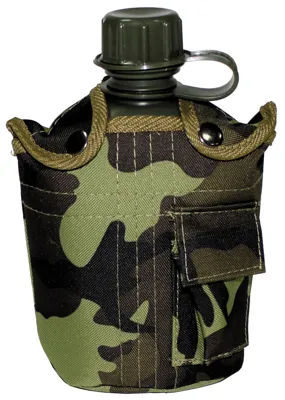 US Plastikfeldflasche 1 L Hülle M 95 CZ Tarn BPA-Frei - MFH