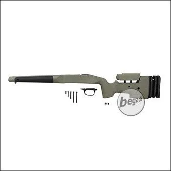 MLC S1 VSR Stock Aus Nylon Fiber (Einstellbar) - Maple Leaf