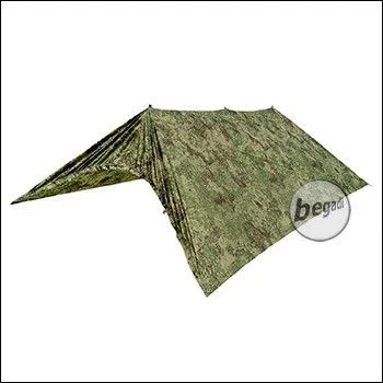 FronTier One Tarp "Ranger 3" 325cm x 280cm + Zeltfunktion - 70D Nylon - Greenzone - BE-X